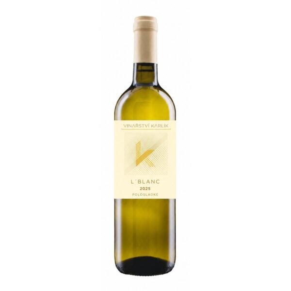 vino l´blanc cuvee 2025 polosladké